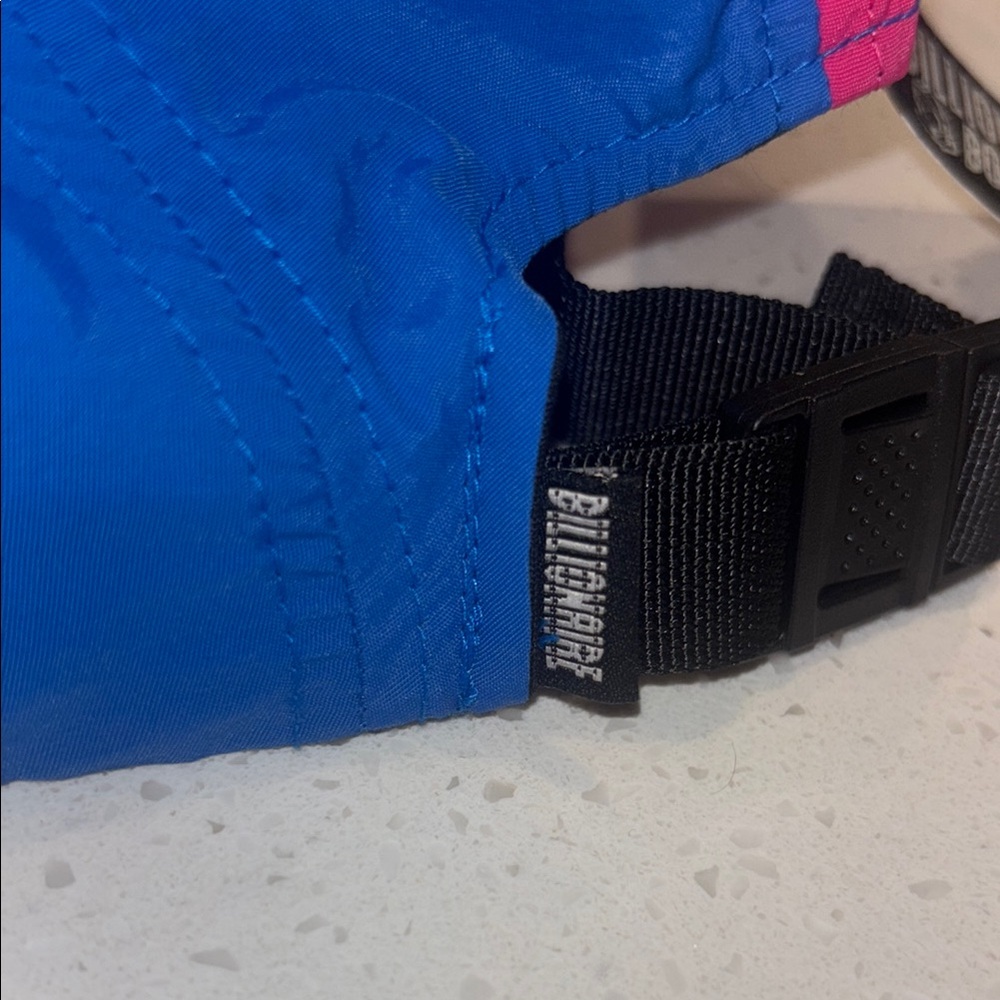 Billionaire Boys Club Pink and Blue Snapback Hat - Picture 7 of 8
